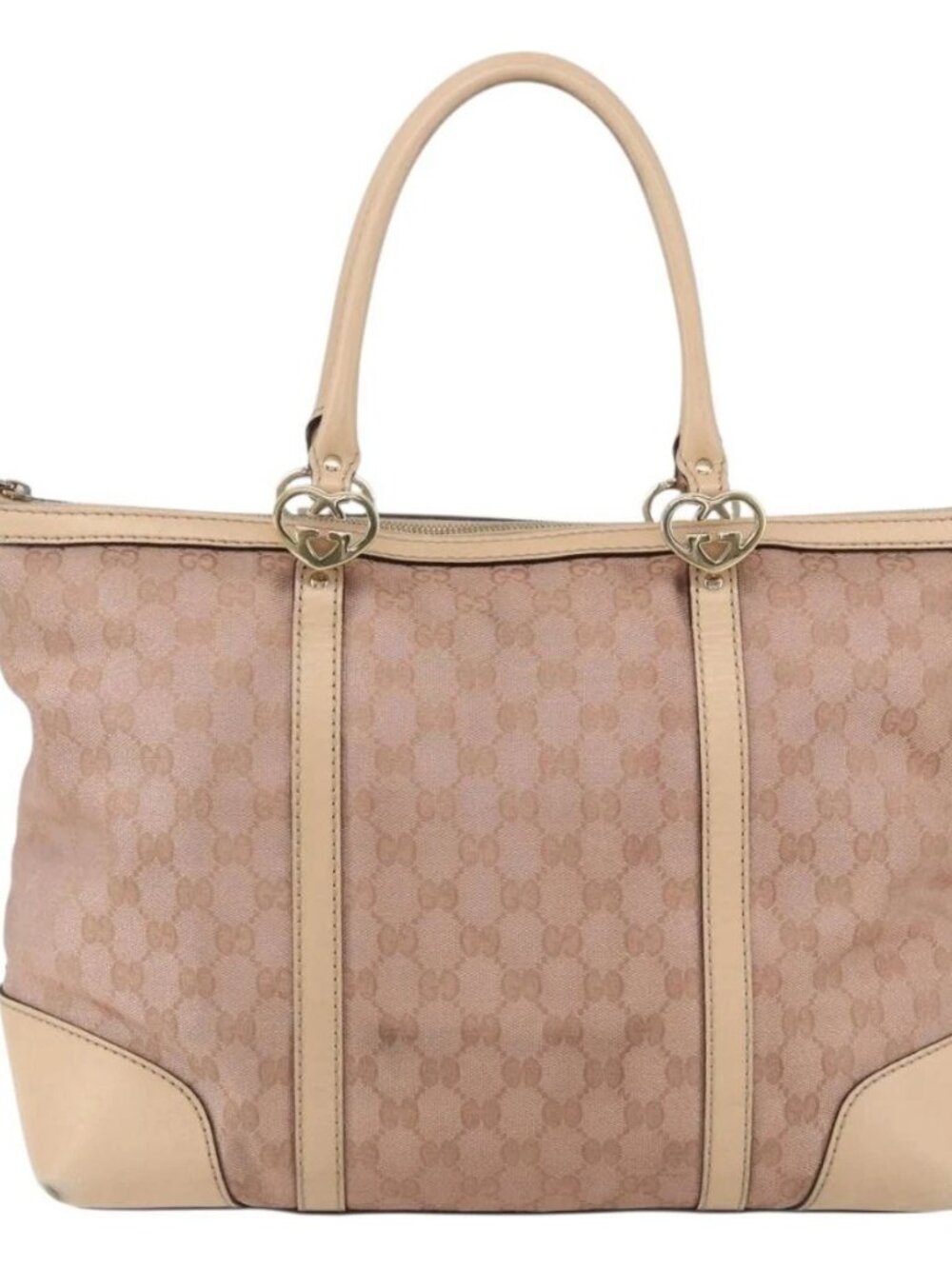 GUCCI Lovely Tote Bag Pink Gold 257068 Auth ka2044 - Picture 2 of 16